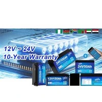 24V litijska baterija 100AH putni paket